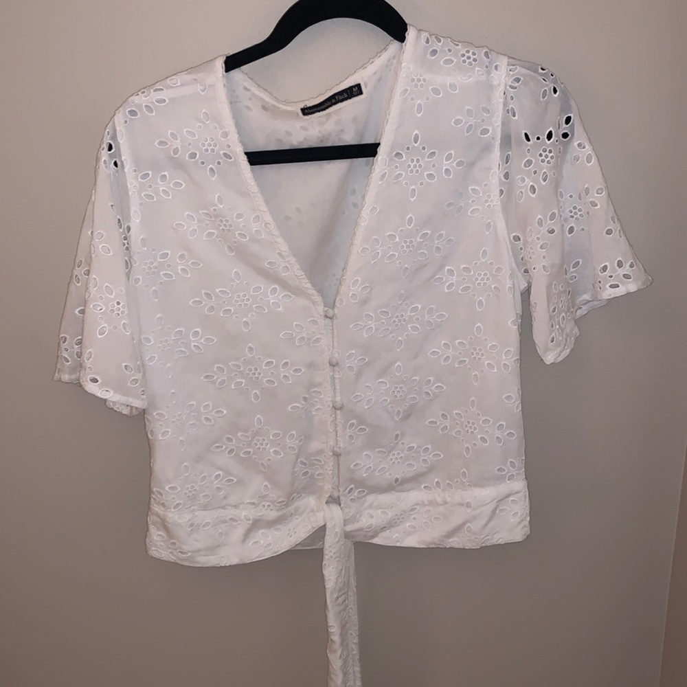 Abercrombie and Fitch Tie Top